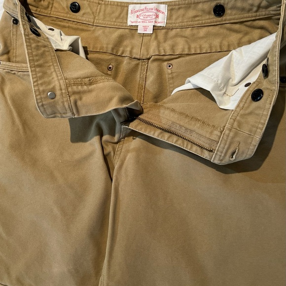 CC Filson Utility Canvas Pants Tan 34x32 - Picture 3 of 13